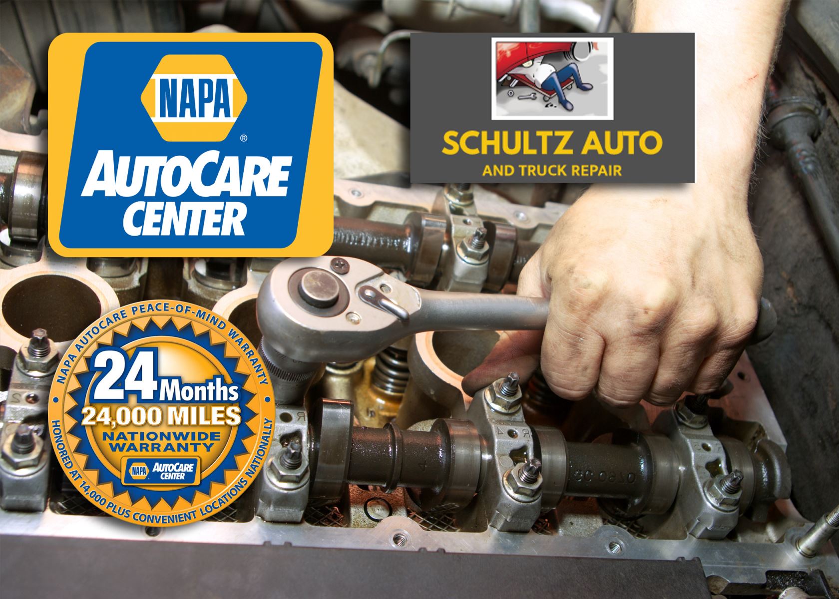 Schultz Auto and Truck Repair is Proud to Be a Certified NAPA AutoCare Center