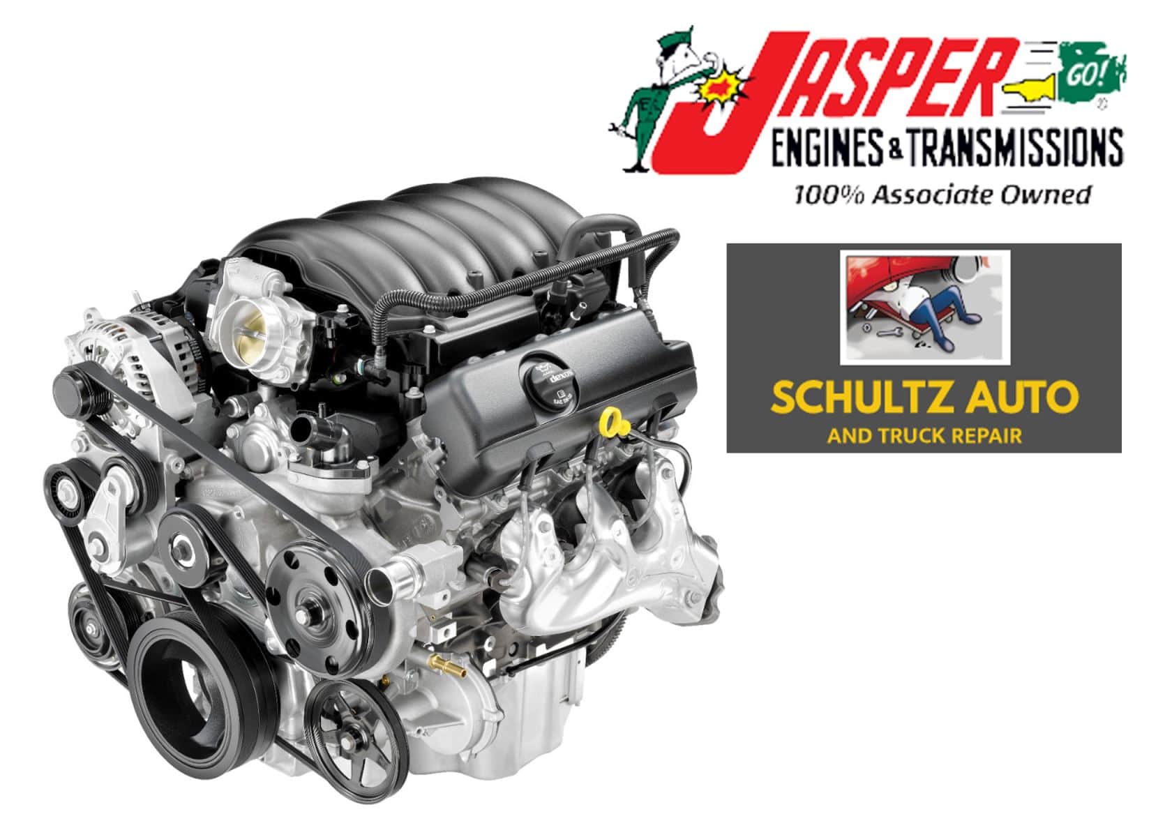 Schultz Auto and Truck Repair is an Exclusive Provider of Jasper Engines & Transmissions